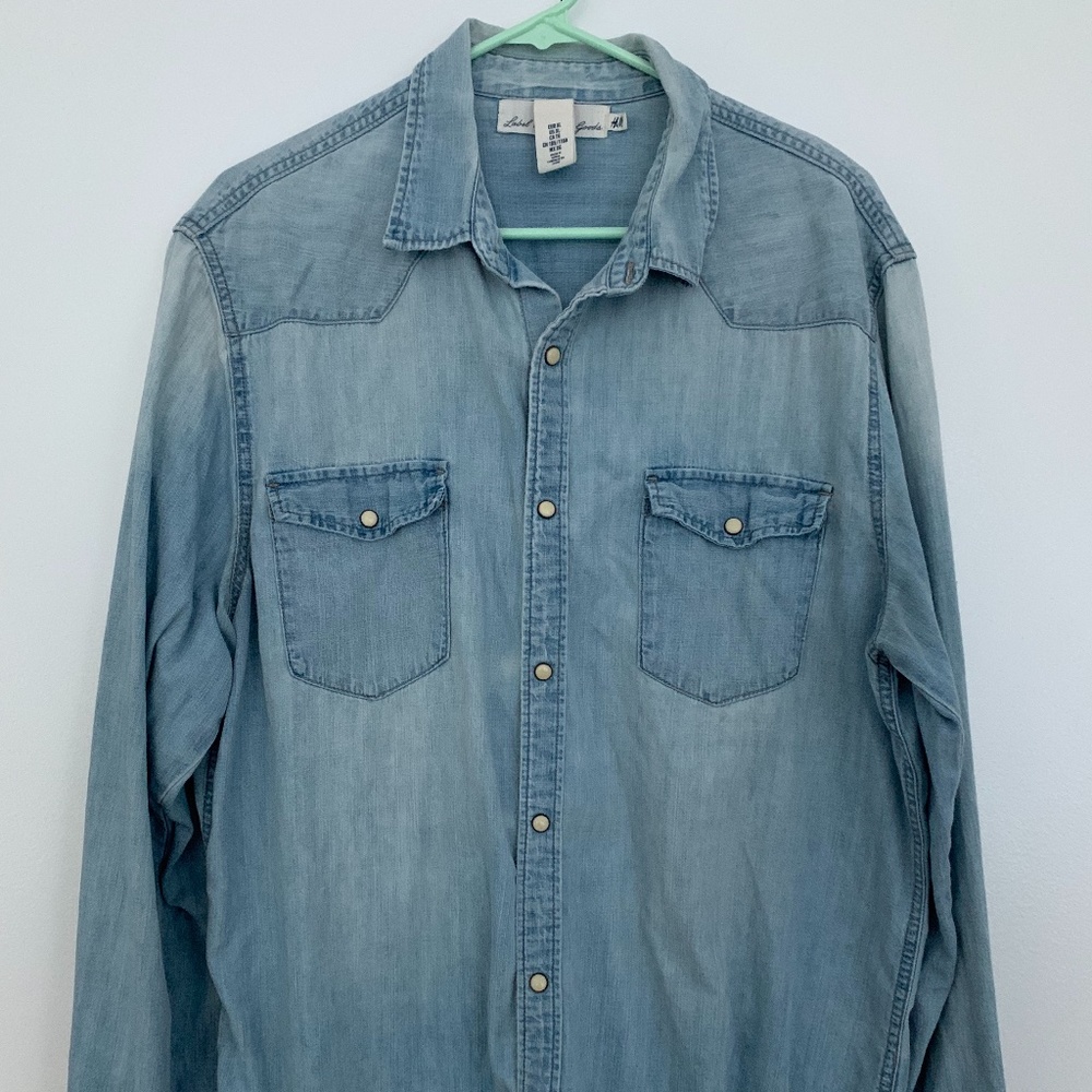 Denim Button Up